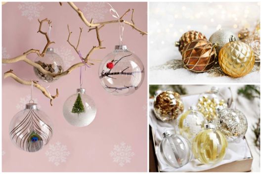 bolas decorativas ceramica ou vidro qual melhor