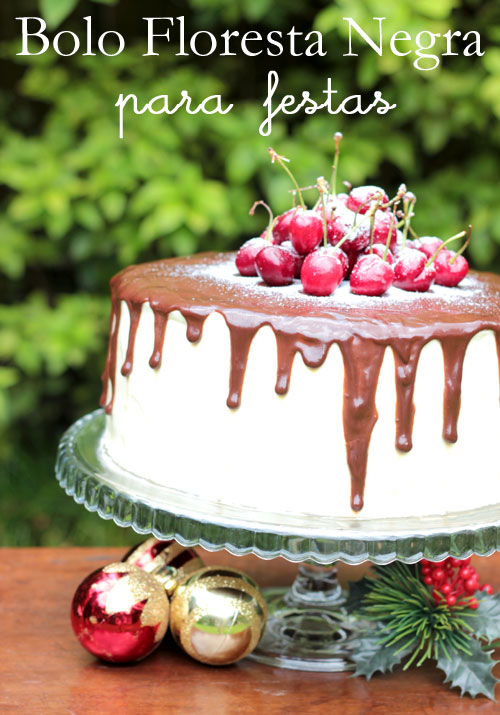 erros comuns decorar bolo floresta negra