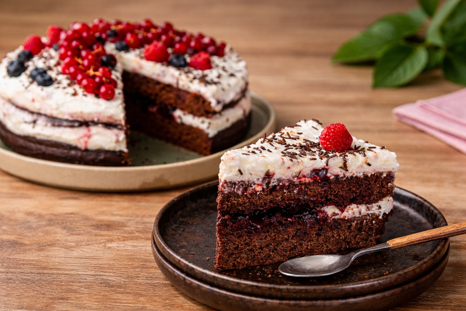 erros comuns decorar bolo floresta negra