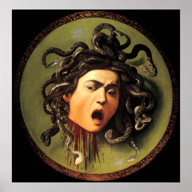 tatuagem cabeça de medusa
