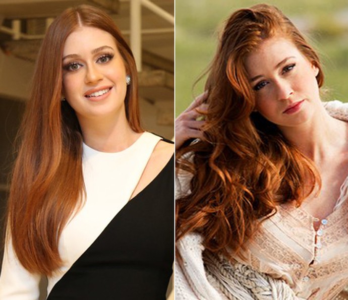 ideias cabelo ruivo acobreado fotos