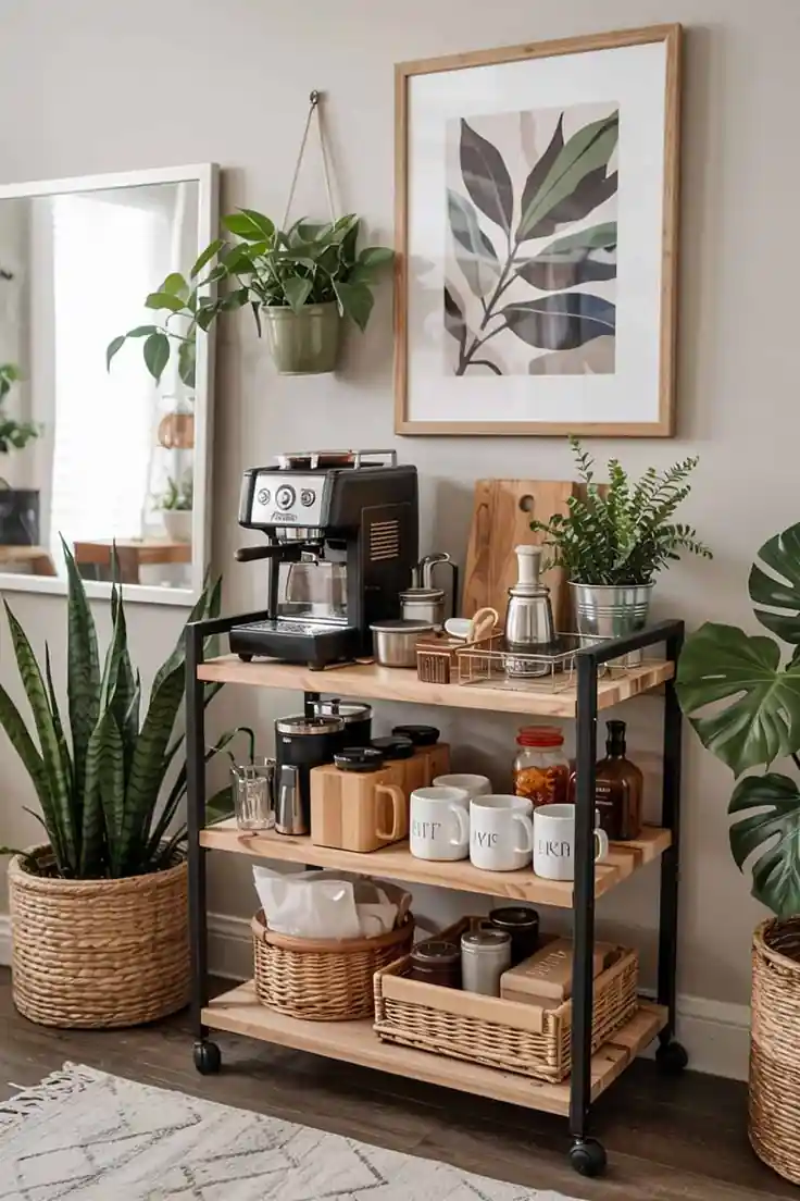 5 ideias de títulos:
1. Transforme seu espaço: Guia completo de decoração para cantinhos de café.
2. Tendências 2026: O verde e a luz natural dominam a decoração de cafés.
3. Estilos que inspiram: Do industrial ao biofílico