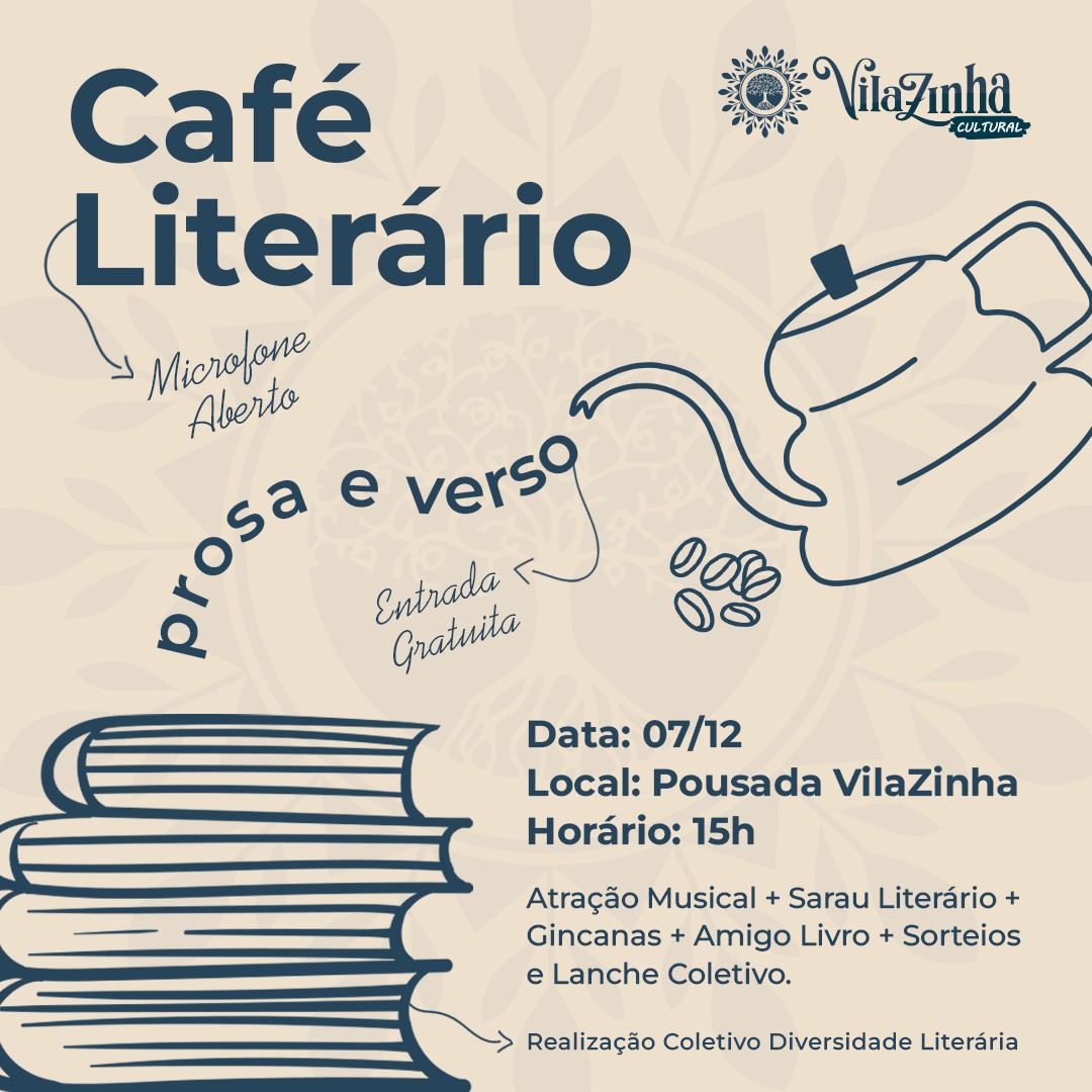 uma Experiência.
2. Cafés Literários pelo Brasil: Roteiro Imperdível para Amantes de Livros e Café.
3. Como Organizar um Café Literário: Guia Completo para Eventos Culturais.
4. A História e Evolução dos Cafés Literários: Um Refúgio para a Mente.
5. Benefícios de Participar de um Café Literário: Conexão