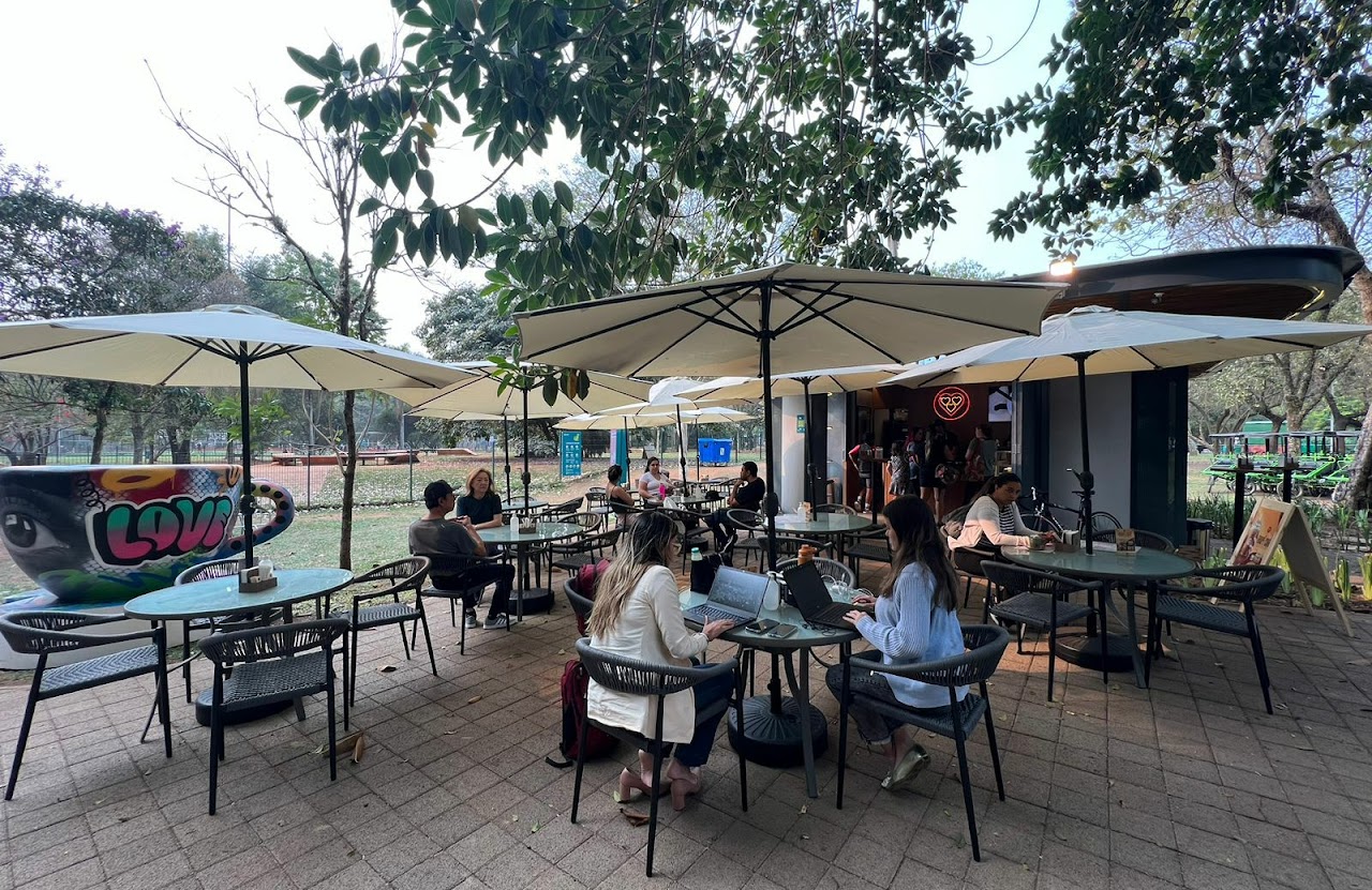 Cafeterias com vista para o Parque Ibirapuera