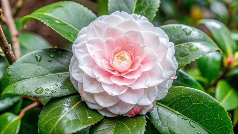 camélia sasanqua florescimento