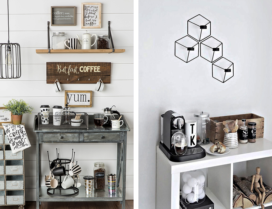 canto do café decoração