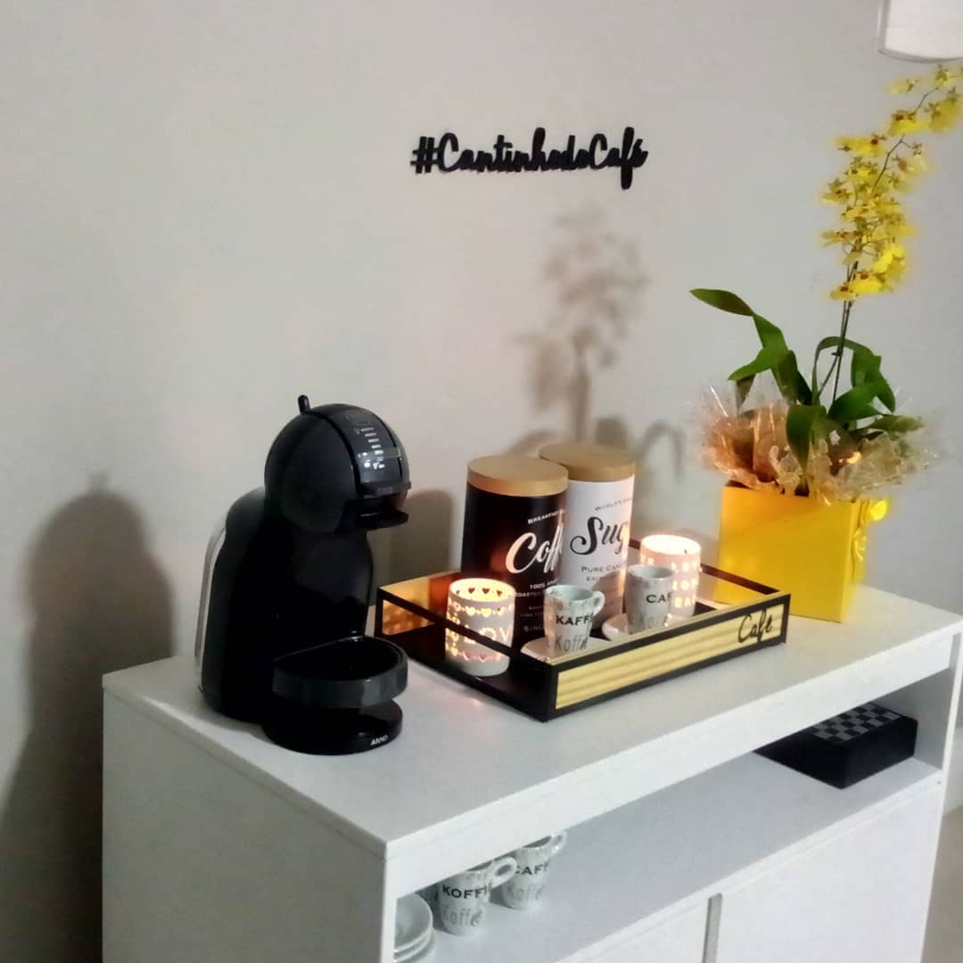 cantinho do cafe barato e funcional