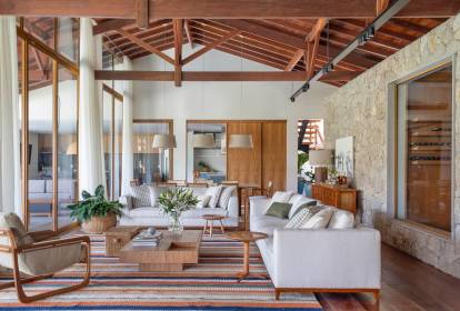 decorar casa de campo barato