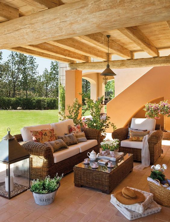 ideias decoração casa de campo aconchegante