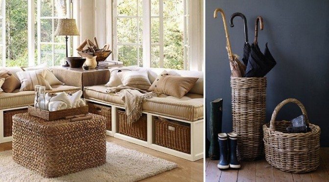 10 ideias criativas usar cesto decoração casa