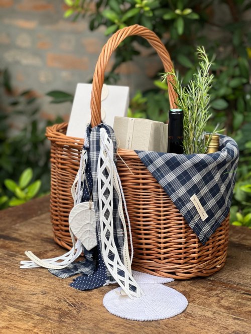 cesto de decoração