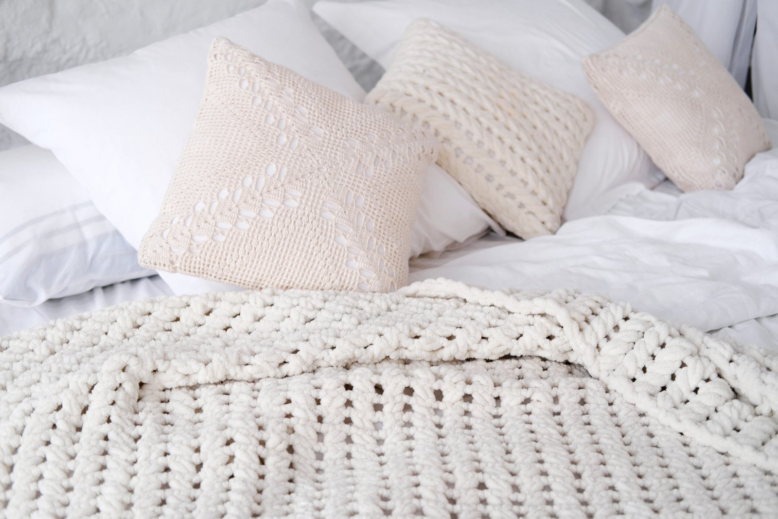 ideias de colcha de chita com croche para decoracao