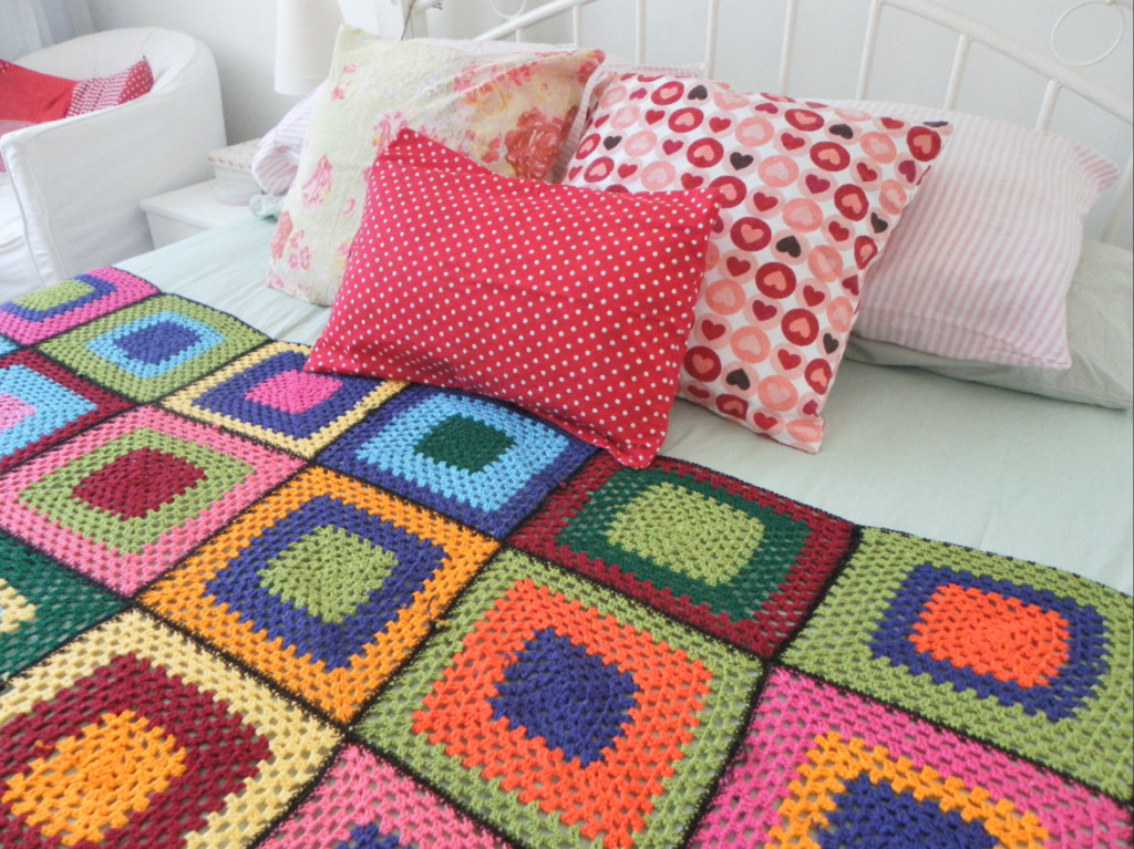 colcha de chita com croche vs patchwork qual escolher