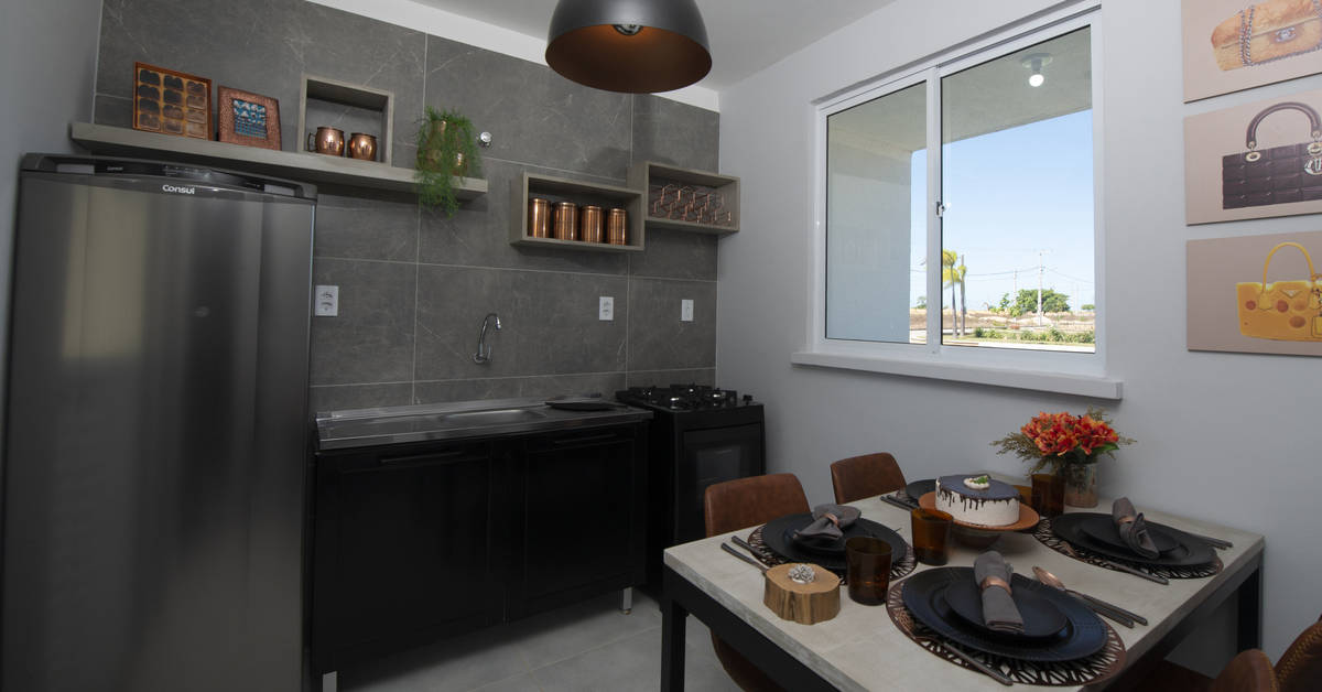 como arrumar a cozinha pequena
