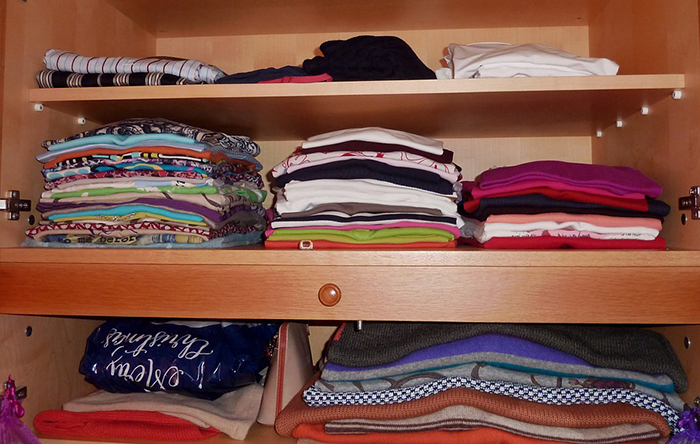 Dicas para organizar roupas de cama e banho