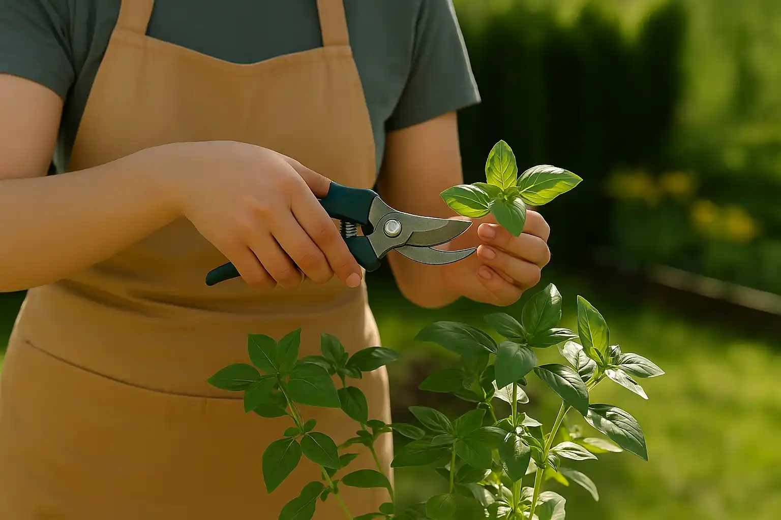 Guia completo de adubação para manjericão