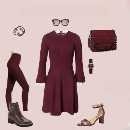 cinza claro versus cinza chumbo com burgundy