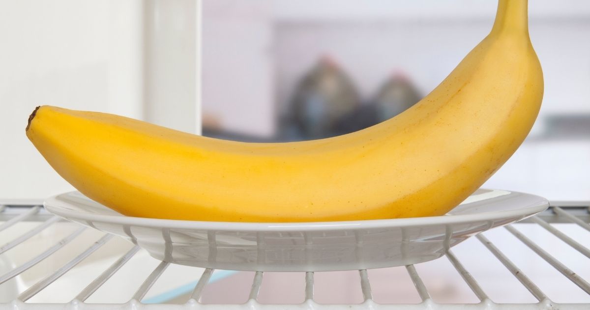 como conservar banana na geladeira