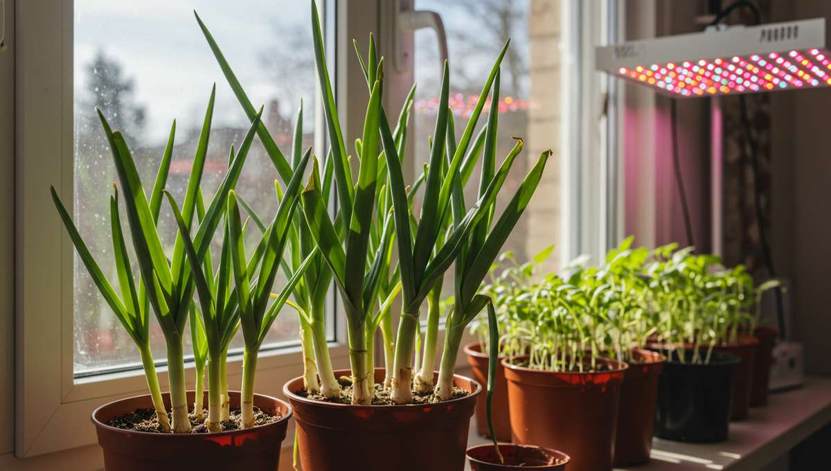 Vantagens de plantar alho poró em casa