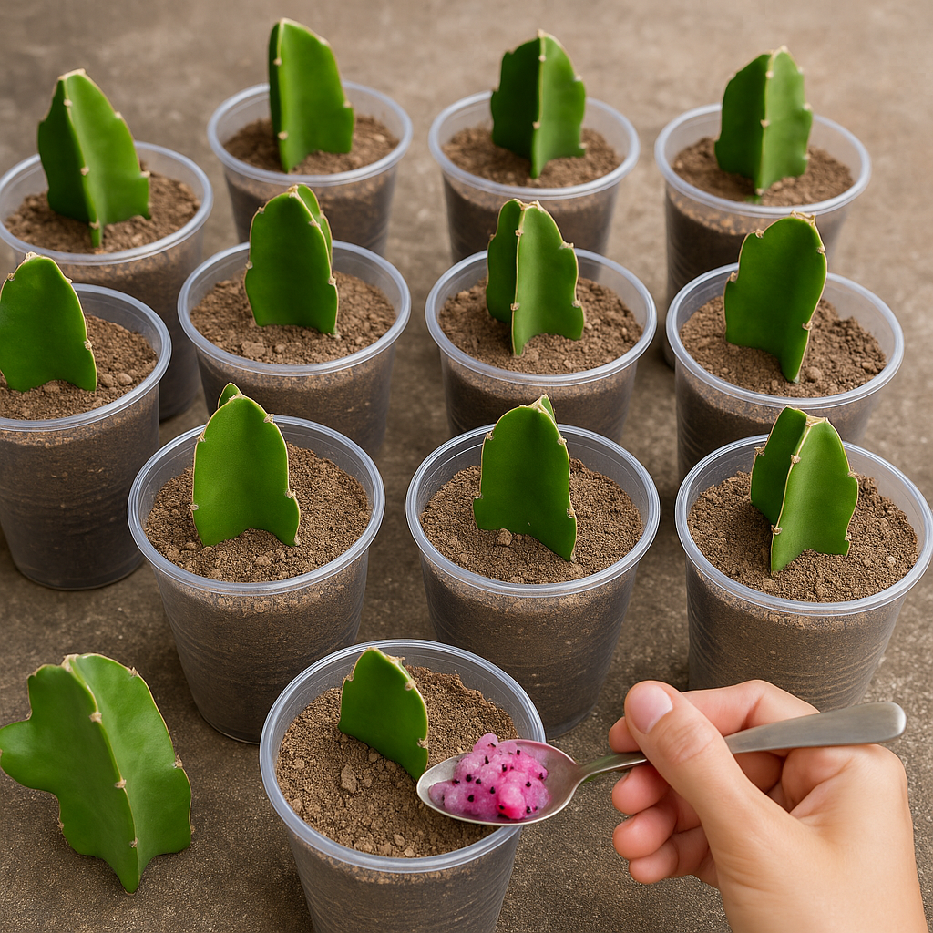 como cultivar pitaya vermelha