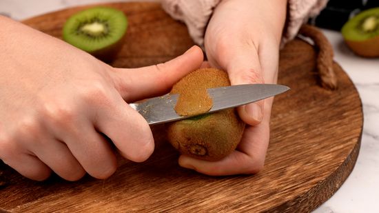 Benefícios nutricionais da casca do kiwi