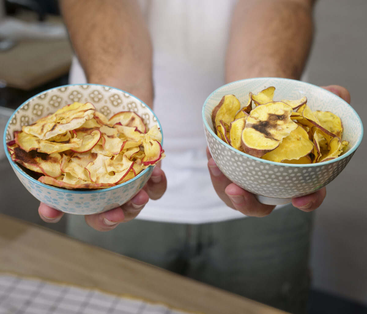 como desidratar frutas em casa