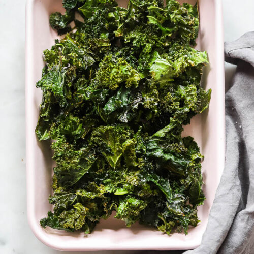 como fazer chips de kale