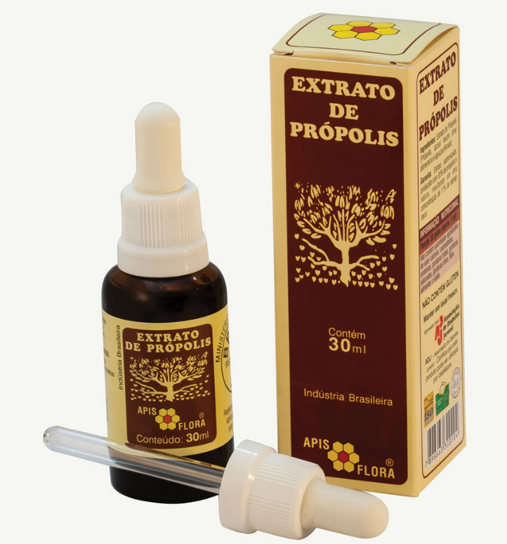como fazer extrato de própolis para plantas