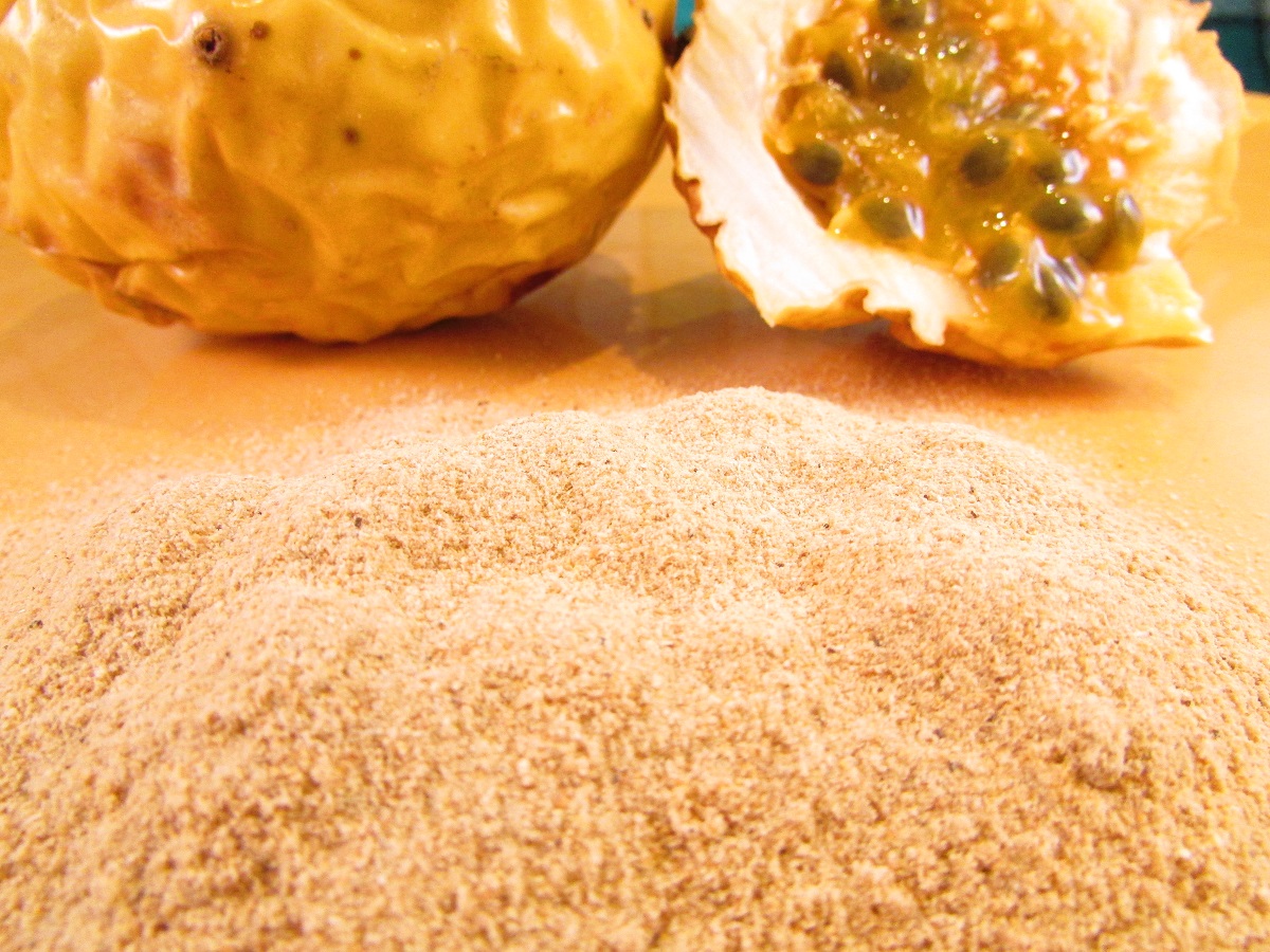 como fazer farinha de casca de maracujá