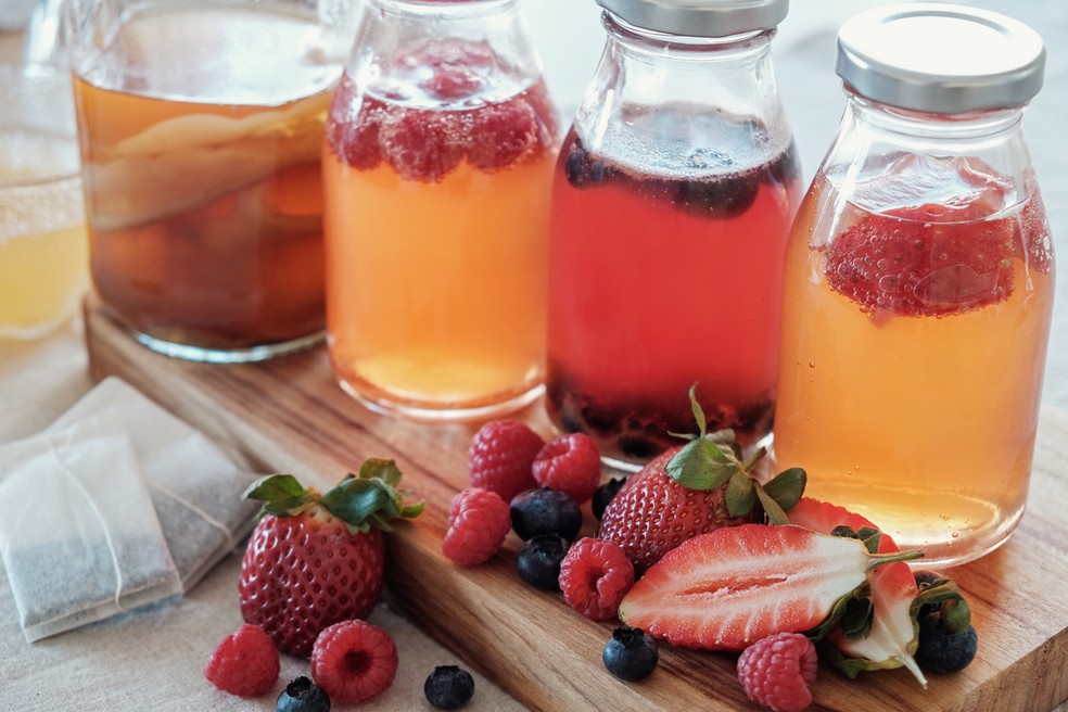 como fazer kombucha em casa