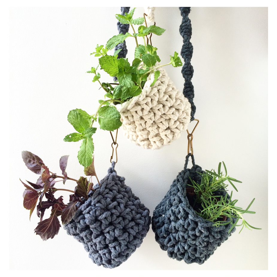 Tendências de Cores para Cachepôs de Macramê em 2024