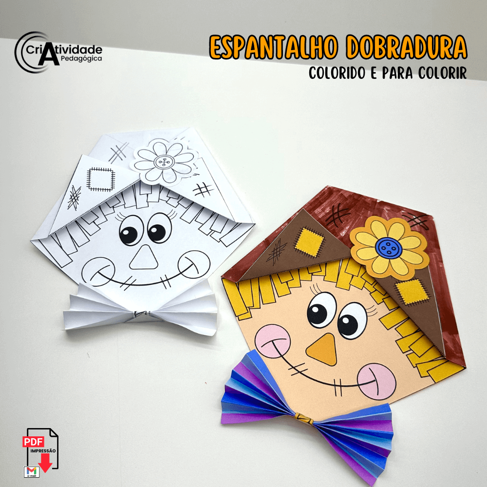 como fazer um espantalho criativo