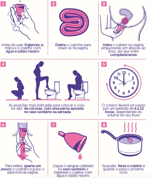 como ferver o copo menstrual para esterilizar