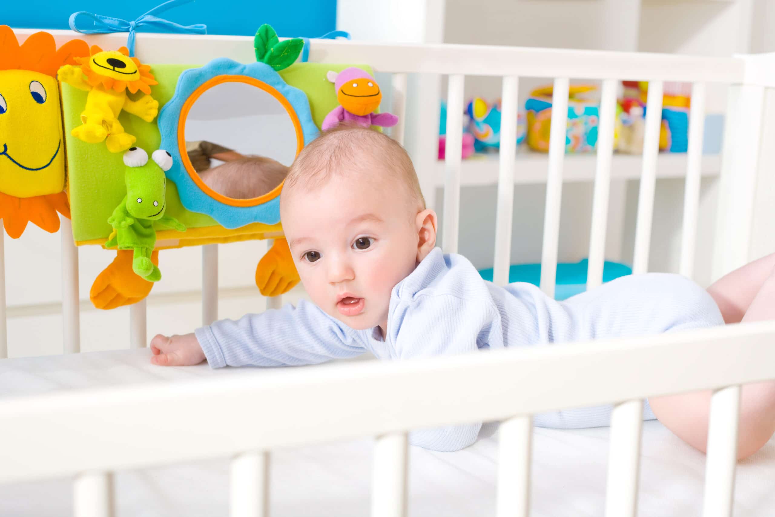 como limpar o berço do bebê