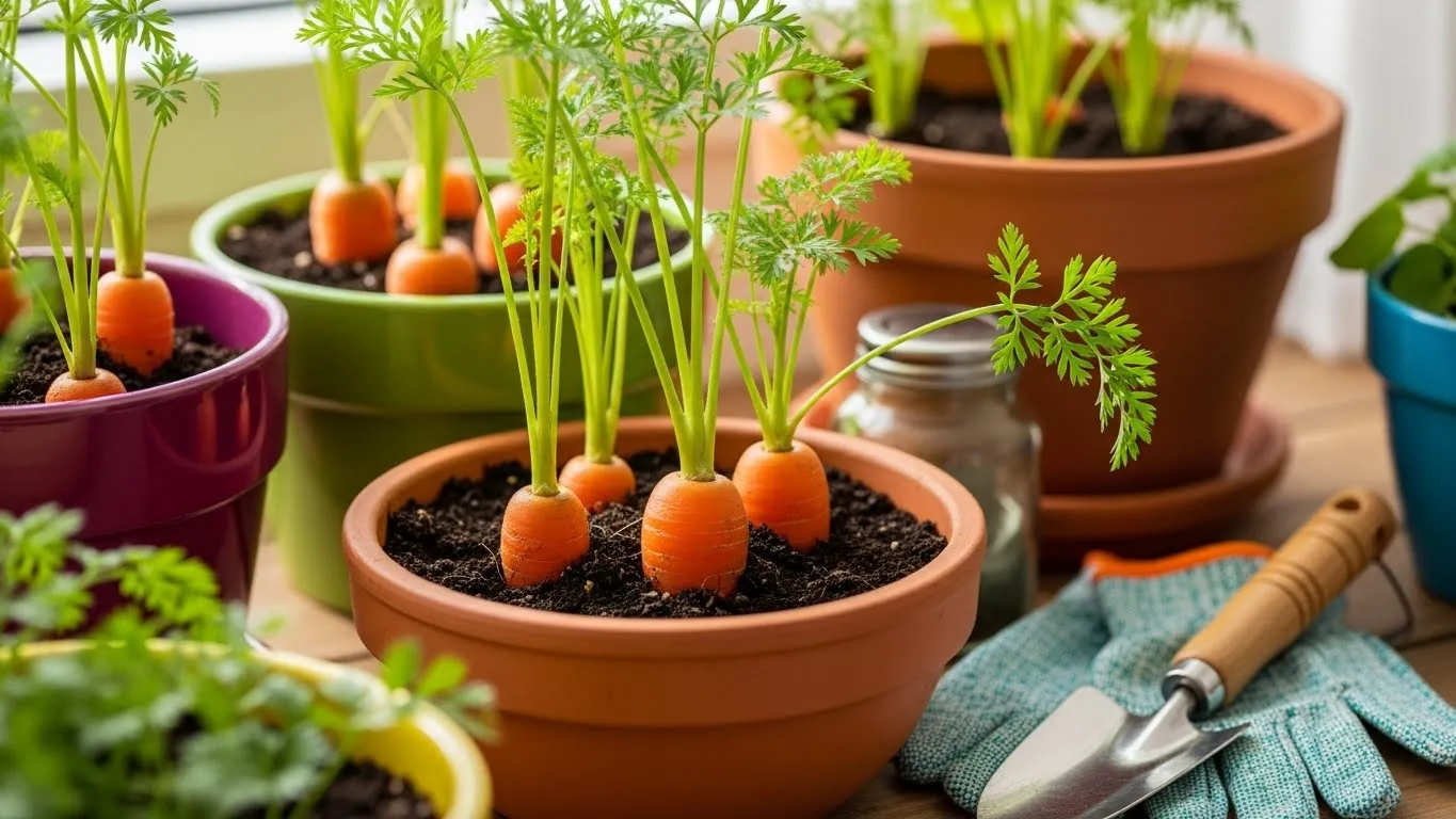 Guia completo de adubação para cenouras em vaso