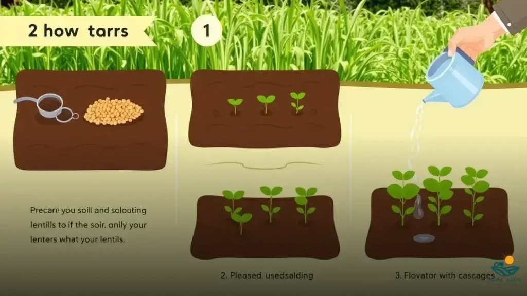 Receitas criativas com lentilha fresca da horta