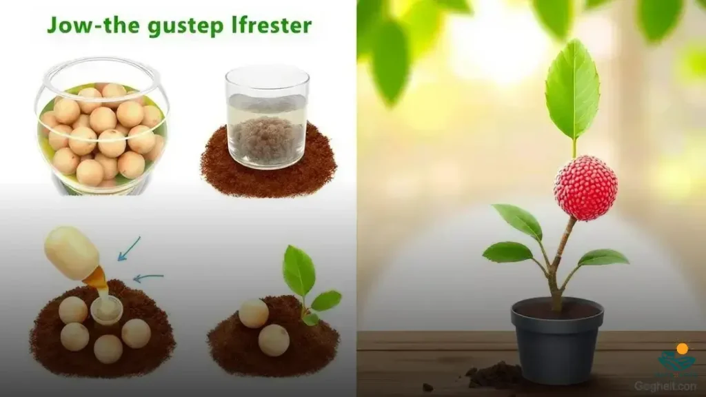 Quando a lichia começa a dar frutos?