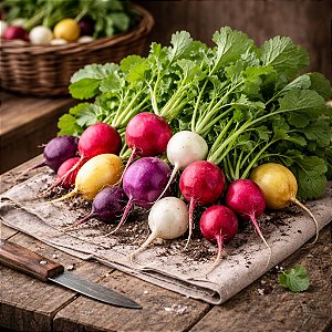 5 Benefícios de Incluir Rabanetes Coloridos na sua Dieta