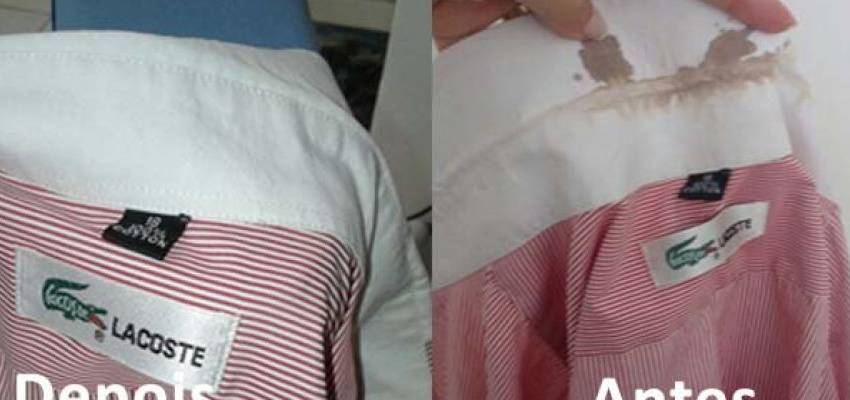 como tirar mancha de banana da roupa