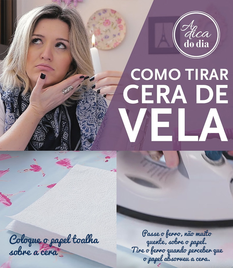 Guia completo para remover manchas de diferentes tipos de vela