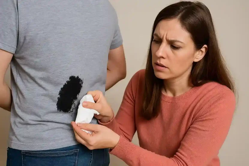 erros comuns ao tentar tirar piche do chinelo