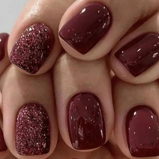 ideias de cores para unhas curtas elegantes