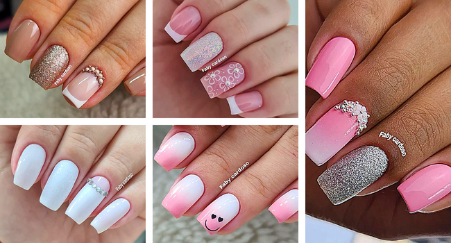 как избежать пятен на светлых ногтях