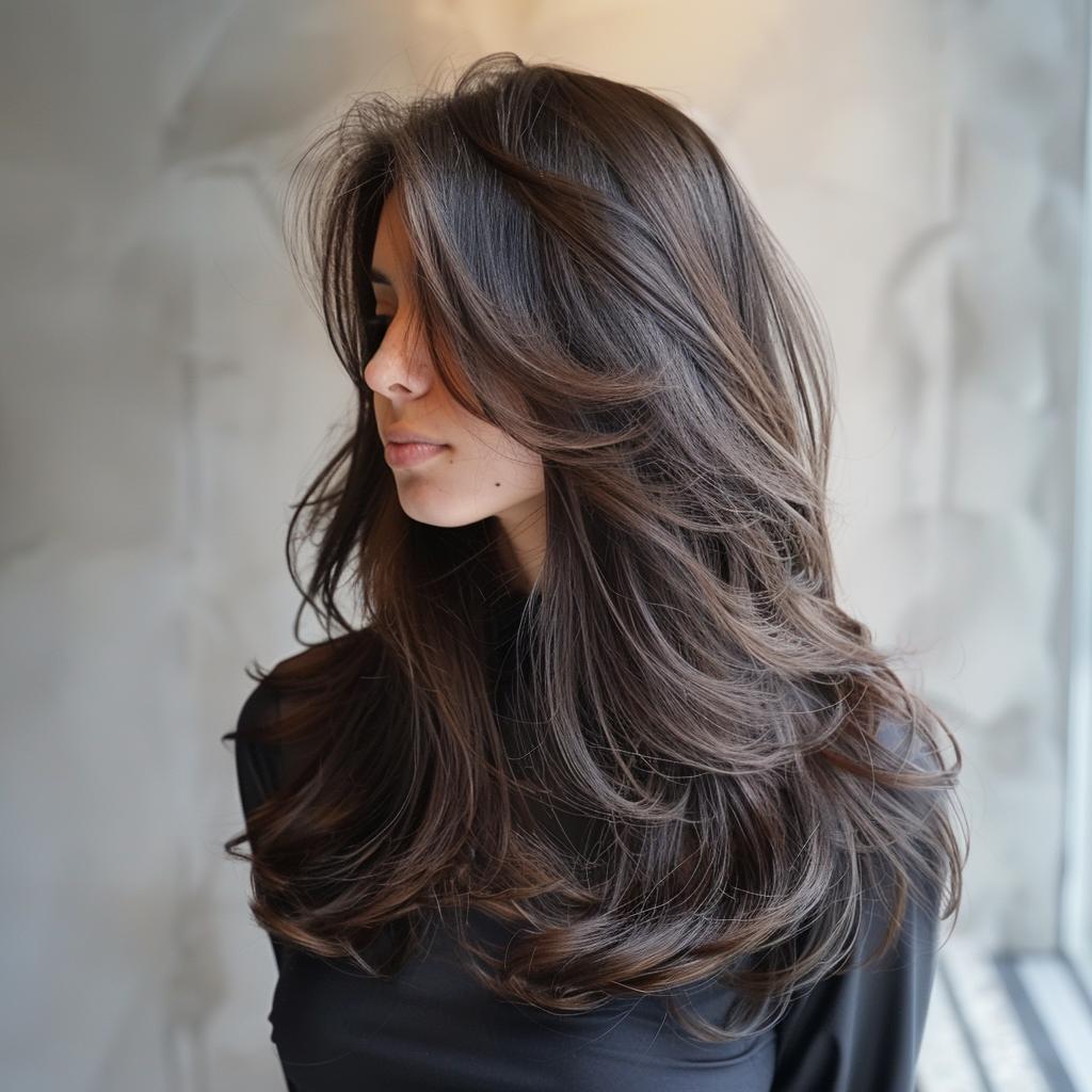 corte de cabelo para deixar volumoso