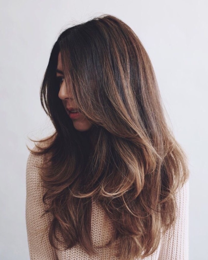 preço médio corte em camadas salão de beleza