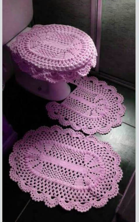 erros comuns lavar jogo banheiro croche barroco