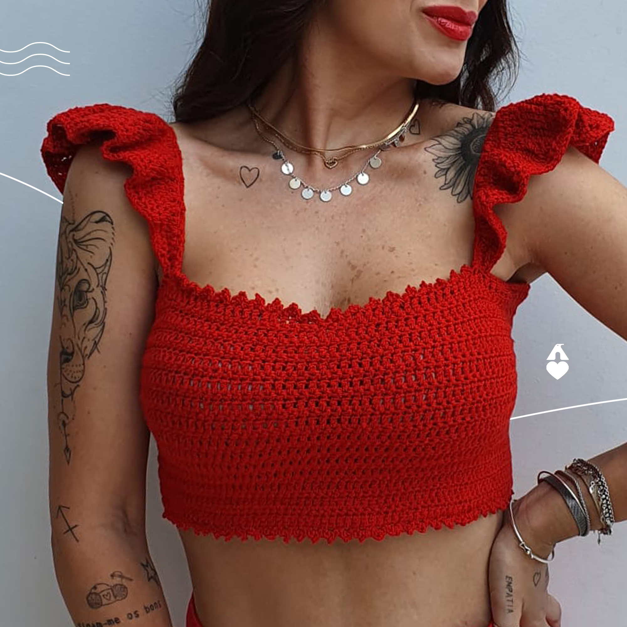 modelos de cropped de croche para o verao