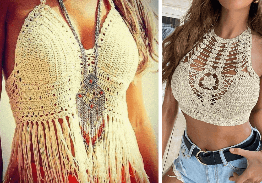 como evitar que o cropped de croche desfie