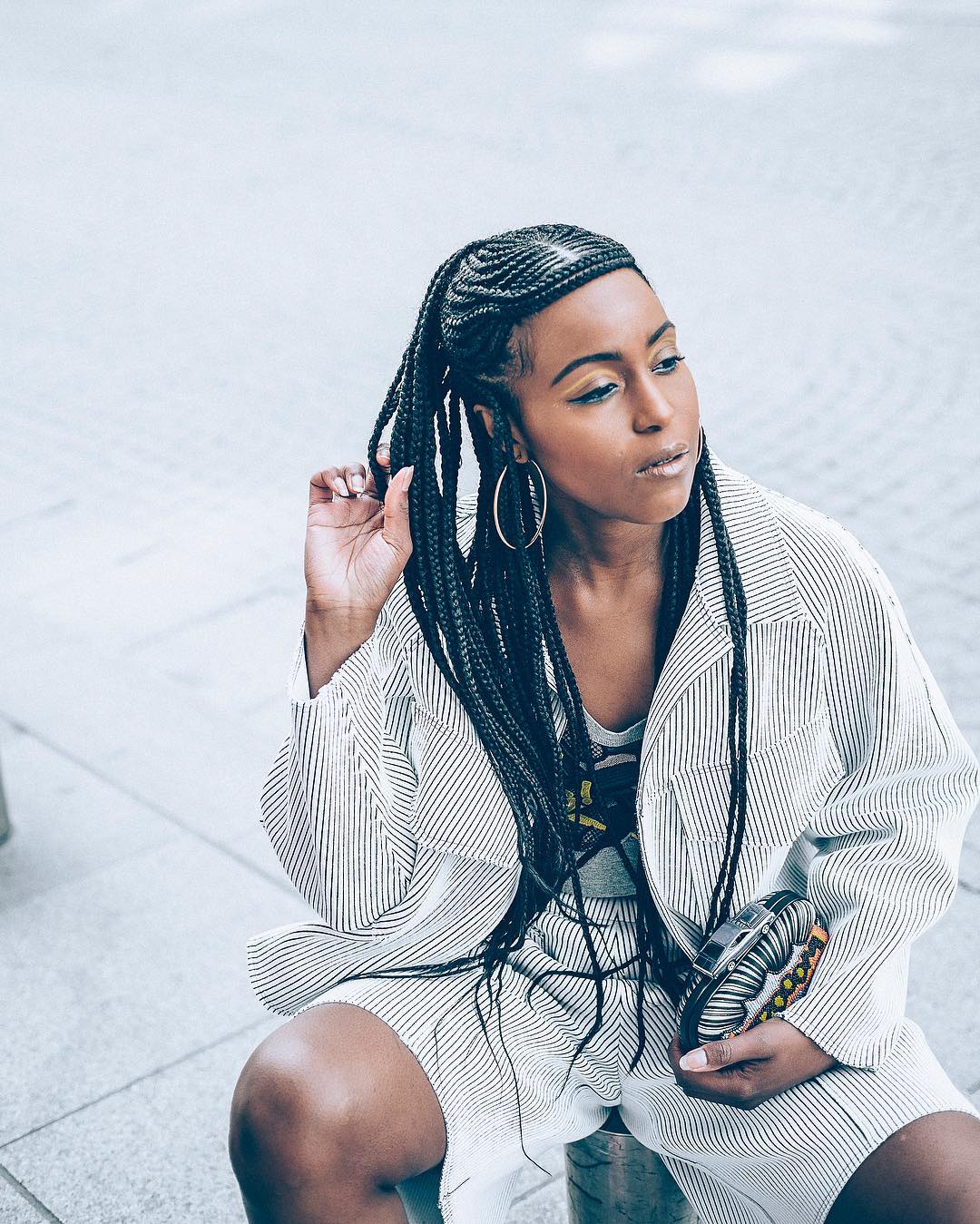 box braids vs knotless braids qual escolher