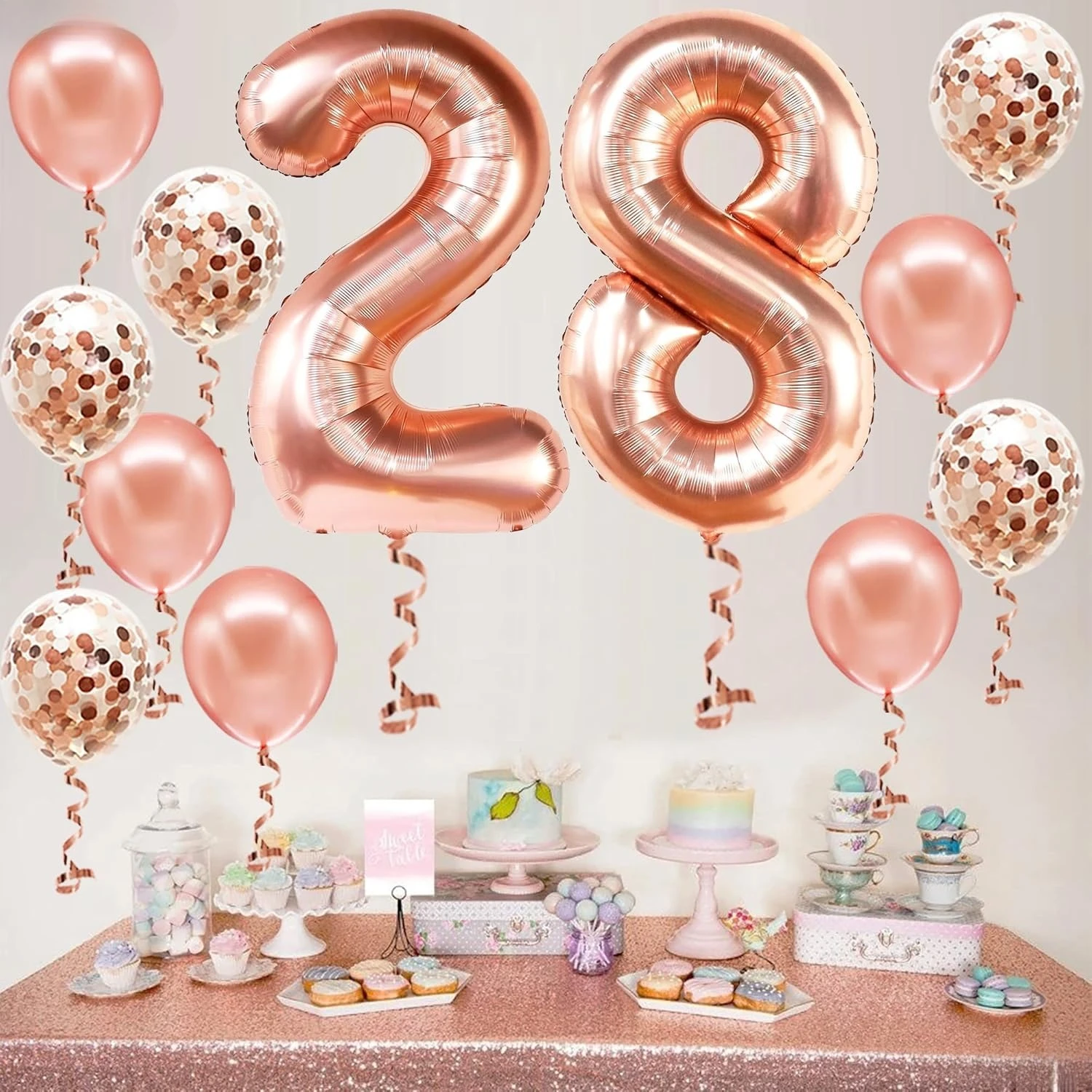 decoração 28 anos